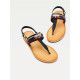 ΤΟΜΜΥ HILFIGER σανδαλι SHIMMERY RIBBON FLAT SANDAL FW0FW05629