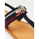 ΤΟΜΜΥ HILFIGER σανδαλι SHIMMERY RIBBON FLAT SANDAL FW0FW05629
