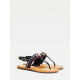 ΤΟΜΜΥ HILFIGER σανδαλι SHIMMERY RIBBON FLAT SANDAL FW0FW05629