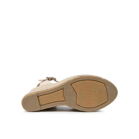 CASTANER ESPADRILLE BLAUDELL COTTON WEDGE SANDAL 020930