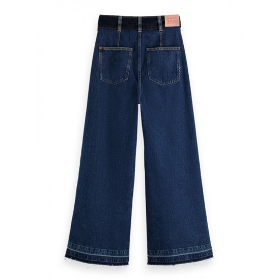 SCOTCH & SODA THE WAVE CROPPED FLARE JEANS 172190
