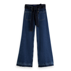 SCOTCH & SODA THE WAVE CROPPED FLARE JEANS 172190