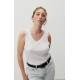 AMERICAN VINTAGE JACKSONVILLE TANK TOP JAC47E24 WHITE
