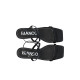 BIANCO BIALULU MINIMAL STRAP SANDAL FAUX LEATHER 11201178 BLACK
