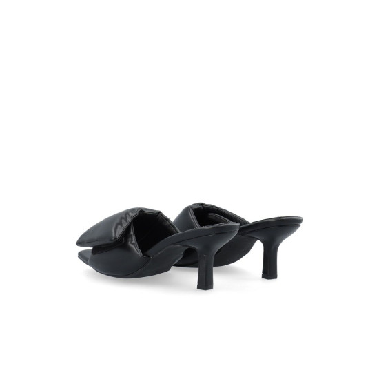 BIANCO BIALULU VELCRO SLIDE FAUX LEATHER 11201179 BLACK