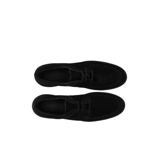 BIANCO BIATOM LACE SHOE SUEDE 12560247 BLACK