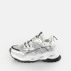 BUFFALO TRIPLET HOLLOW BN16361551 WHITE/BLACK/SILVER