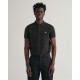 GANT REG SHIELD SS PIQUE POLO 2210 5 BLACK