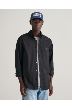 GANT REG POPLIN SHIRT 3000100 5 BLACK