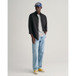 GANT REG POPLIN SHIRT 3000100 005-BLACK