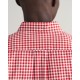 GANT REG POPLIN GINGHAM SHIRT 3000120 630 RUBY RED