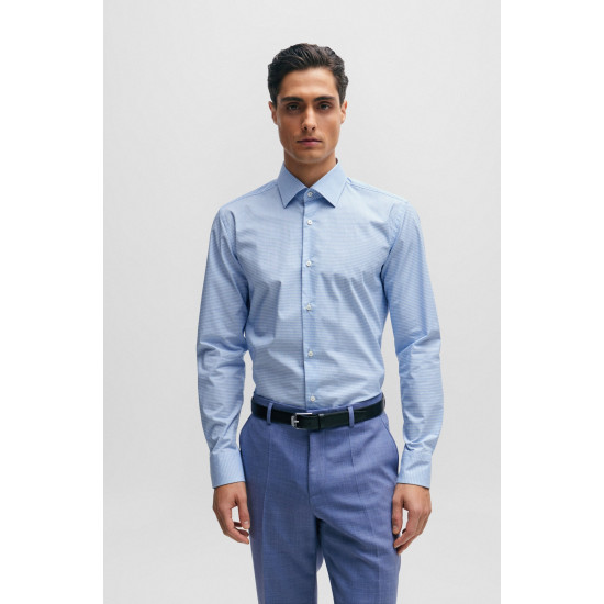 BOSS H-HANK-kent-C1 SHIRT 50508748 450-LIGHT BLUE