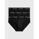 CALVIN KLEIN HIP BRIEF 3PACK 0000U2661G BLACK