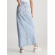 CALVIN KLEIN MAXI SKIRT J20J222814 1AANI.079-DENIM LIGHT