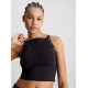 CALVIN KLEIN LOGO ELASTIC STRAPPY TOP J20J223110 BEH.005-CK BLACK