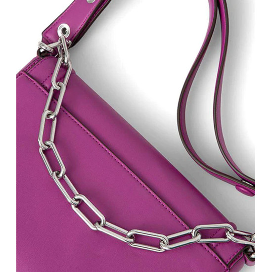 DKNY ORION FLAPS HANDBAG R343ZB04-00D2-DK-ORCHID