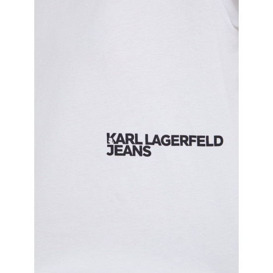 KARL JEANS REGULAR KARL SSLV TEE 241J1707 J109 WHITE