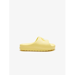 LACOSTE SERVE SLIDE 2.0 123 CFA 745CFA0005 AA- LT YELLOW/OFF WHITE