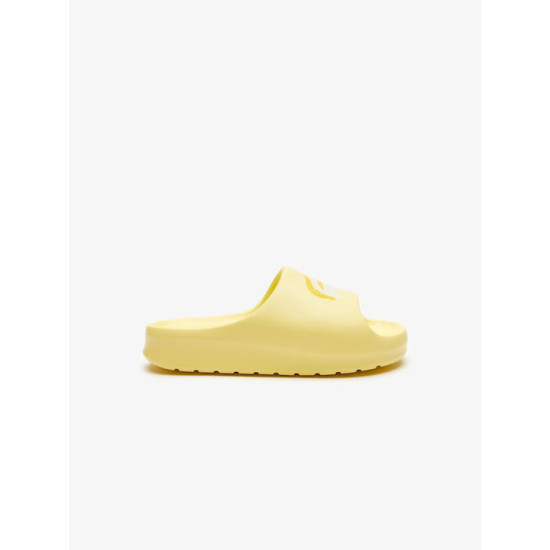 LACOSTE SERVE SLIDE 2.0 123 CFA 745CFA0005 AA- LT YELLOW/OFF WHITE