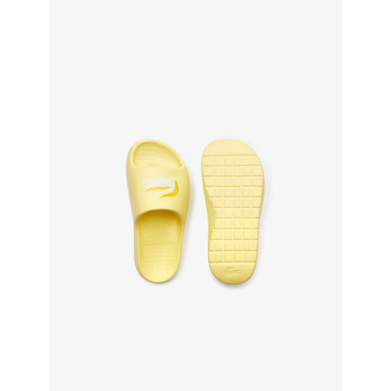 LACOSTE SERVE SLIDE 2.0 123 CFA 745CFA0005 AA- LT YELLOW/OFF WHITE