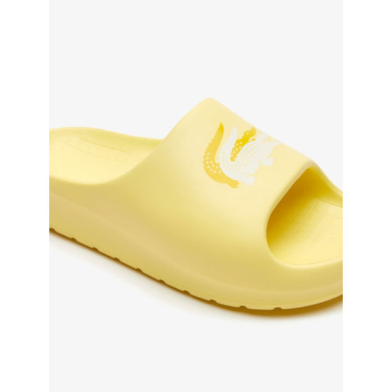 LACOSTE SERVE SLIDE 2.0 123 CFA 745CFA0005 AA- LT YELLOW/OFF WHITE