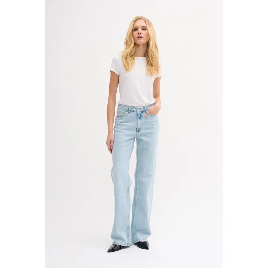 MY ESSENTIAL WARDROBE 35 THE LOUIS 139 HIGH WIDE Y JEANS  10704222 100046-LIGHT BLUE 32
