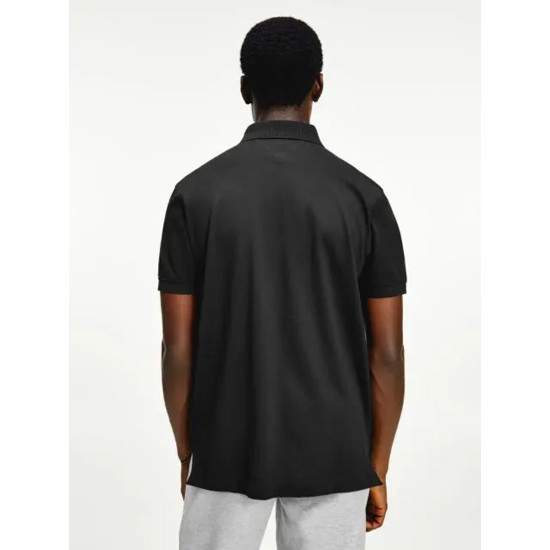 TOMMY HILFIGER CORE 1985 PEGULAR POLO MW0MW17770-BDS-BLACK