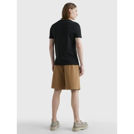 TOMMY HILFIGER CORE LOGO TEE MW0MW11465 BAS-JET BLACK 