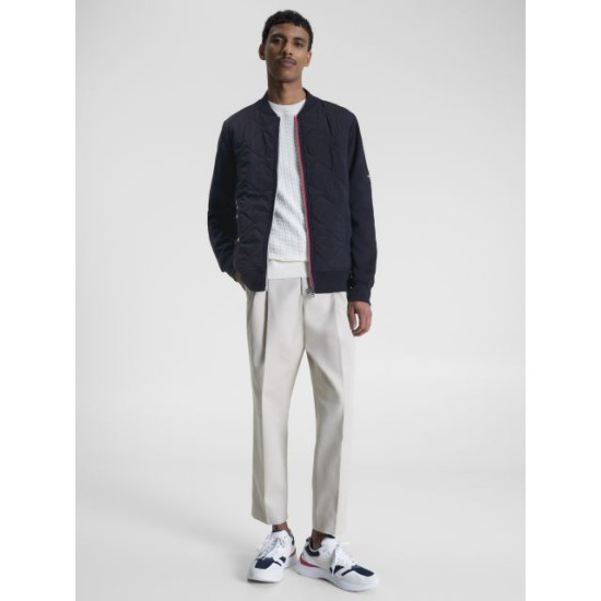 TOMMY HILFIGER MIX MEDIA BOMBER MW0MW30010