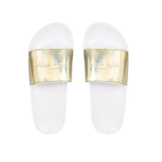 TOMMY HILFIGER FEMININE TH POOL SLIDE FW0FW05730 YBR-WHITE
