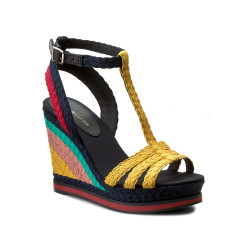 TOMMY HILFIGER VANCOUVER 1S FW0FW00330 901-OLD GOLD-MIDNIGHT-TANGO RED
