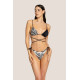 4GIVENESS TRIANGLE AND ZEBRA NIGHT LACE-UP BRIEFS 125WBWBK4908 200-MULTICOLOUR