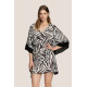 4GIVENESS ZEBRA NIGHT CAFTAN 125WCUCF4817 200-ZEBRA
