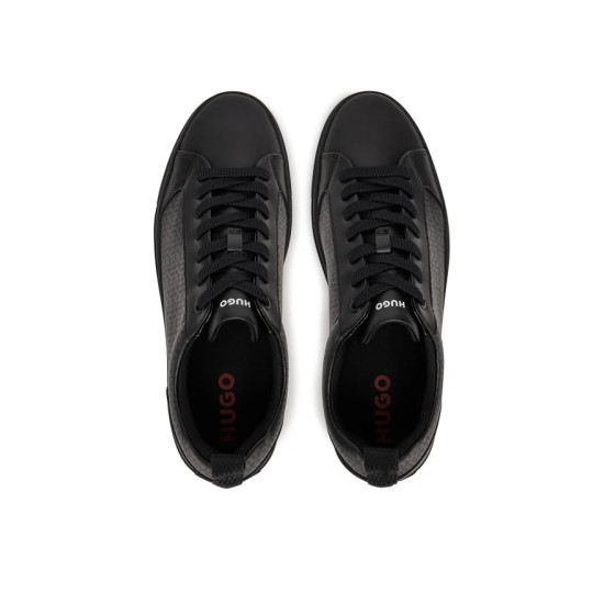 HUGO MORRIE TENN MONO SNEAKER 50541696 003-BLACK 