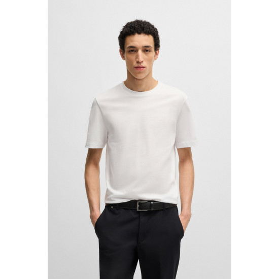 BOSS THOMPSON 01 T-SHIRT 50468347 100-WHITE