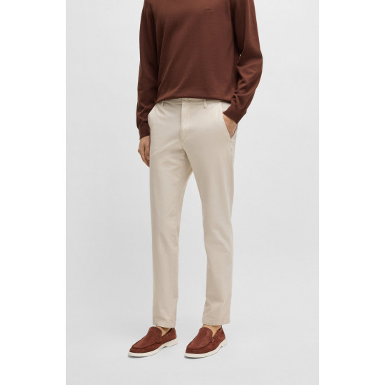 BOSS KAITO1-T TROUSERS 50487754 131-OPEN WHITE