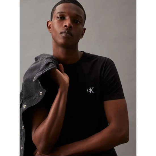 CALVIN KLEIN CK ESSENTIAL SLIM TEE J30J314544 BAE-CK BLACK 