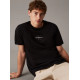 CALVIN KLEIN MONOLOGO TEE J30J325649 BEH-CK BLACK 