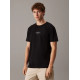 CALVIN KLEIN MONOLOGO TEE J30J325649 BEH-CK BLACK 