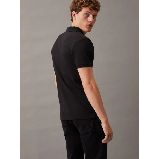 CALVIN KLEIN MONOLOGO POLO J30J325664 0GM-CK BLACK  