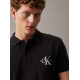 CALVIN KLEIN MONOLOGO POLO J30J325664 0GM-CK BLACK  