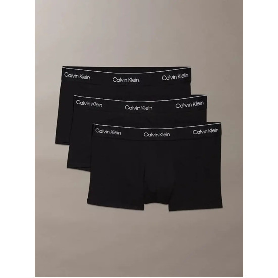 CALVIN KLEIN LOW RISE TRUNK 3PK LV00NB4389 TM6 BLACK W DTM WB 