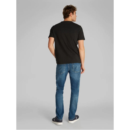 CALVIN KLEIN SS SMOOTH CTTN SOLID CREWNK TE LV040HM265 UB1-BLACK 