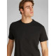 CALVIN KLEIN SS SMOOTH CTTN SOLID CREWNK TE LV040HM265 UB1-BLACK 