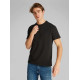 CALVIN KLEIN SS SMOOTH CTTN SOLID CREWNK TE LV040HM265 UB1-BLACK 