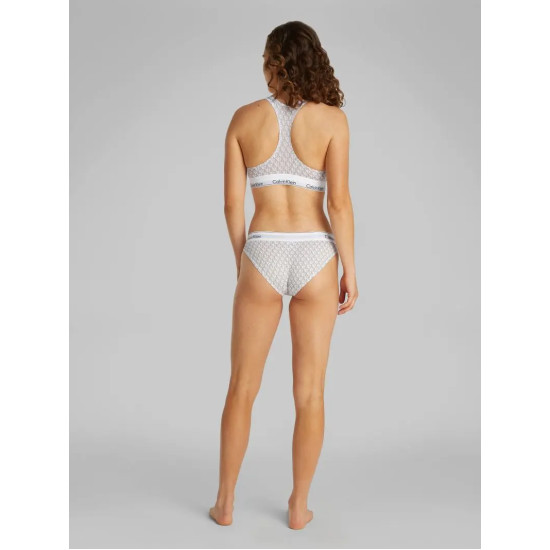 CALVIN KLEIN UNLINED BRALETTE 0000F3785E VPR-PLUSH MONOGRAM 