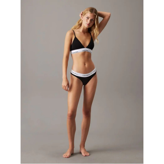 CALVIN KLEIN LIGHT LINED TRIANGLE BRA 000QF5650E UB1-BLACK