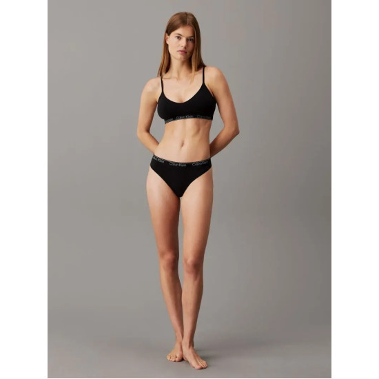 CALVIN KLEIN LIGHT LINED TRIANGLE BRA 000QF7093E UB1-BLACK