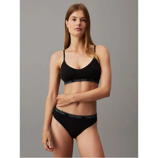 CALVIN KLEIN LIGHT LINED TRIANGLE BRA 000QF7093E UB1-BLACK