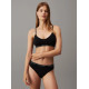 CALVIN KLEIN LIGHT LINED TRIANGLE BRA 000QF7093E UB1-BLACK
